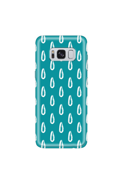SAMSUNG - Galaxy S8 - Soft Clear Case - Pixel Drops