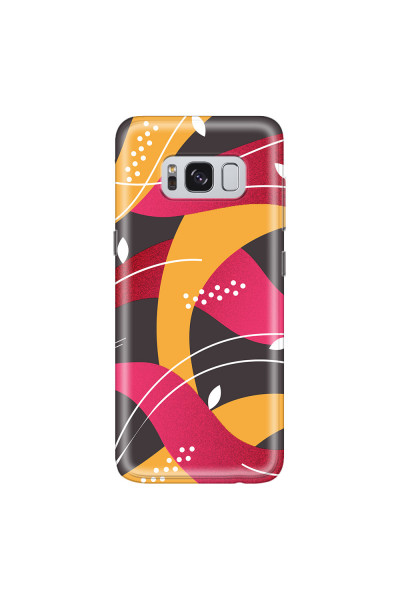 SAMSUNG - Galaxy S8 - Soft Clear Case - Retro Style Series V.