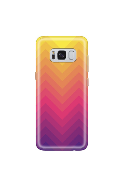 SAMSUNG - Galaxy S8 - Soft Clear Case - Retro Style Series VII.