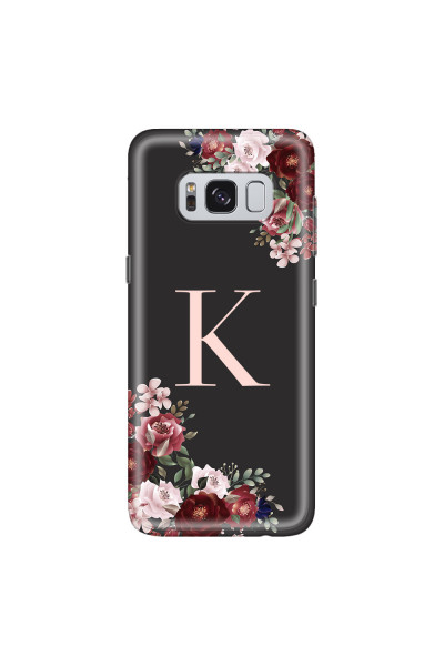 SAMSUNG - Galaxy S8 - Soft Clear Case - Rose Garden Monogram
