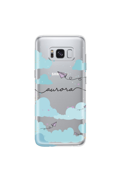 SAMSUNG - Galaxy S8 - Soft Clear Case - Up in the Clouds