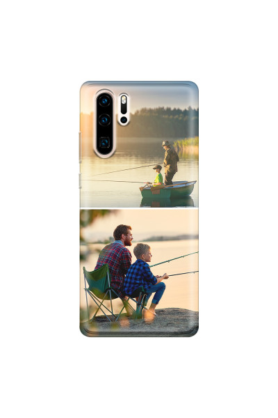 HUAWEI - P30 Pro - Soft Clear Case - Collage of 2