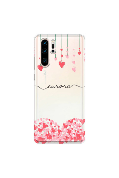 HUAWEI - P30 Pro - Soft Clear Case - Love Hearts Strings