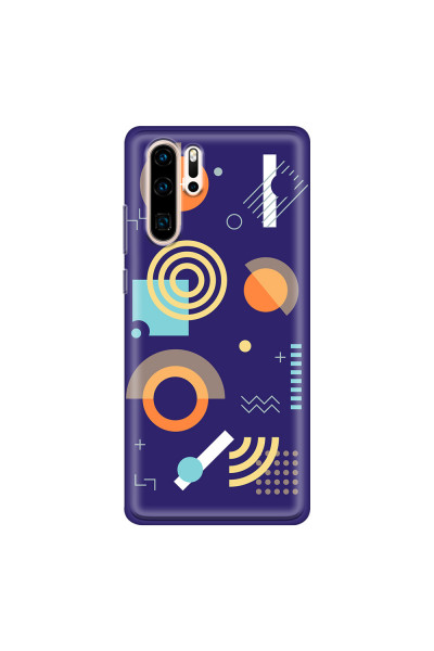 HUAWEI - P30 Pro - Soft Clear Case - Retro Style Series I.