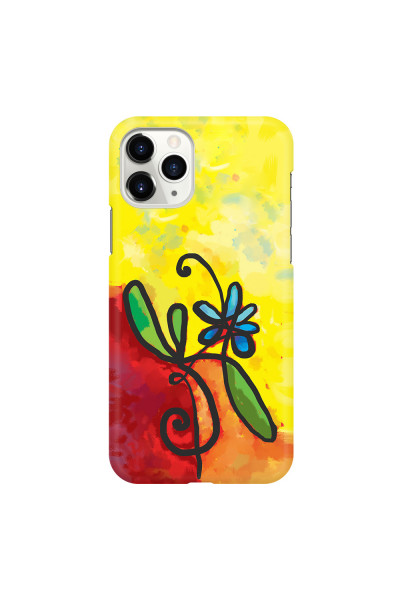APPLE - iPhone 11 Pro - 3D Snap Case - Flower in Picasso Style