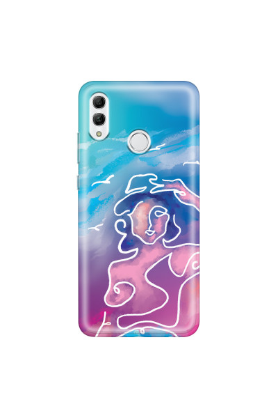 HONOR - Honor 10 Lite - Soft Clear Case - Lady With Seagulls