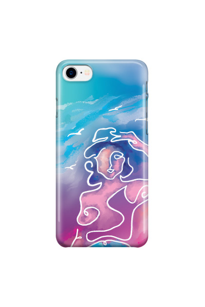 APPLE - iPhone 7 - 3D Snap Case - Lady With Seagulls