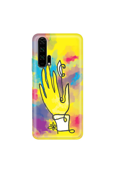 HONOR - Honor 20 Pro - Soft Clear Case - Abstract Hand Paint