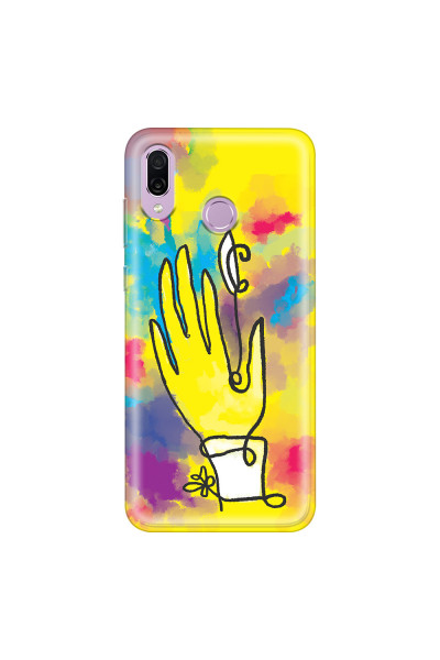 HONOR - Honor Play - Soft Clear Case - Abstract Hand Paint