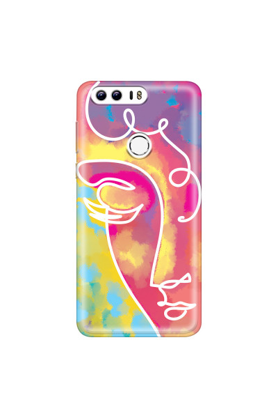 HONOR - Honor 8 - Soft Clear Case - Amphora Girl