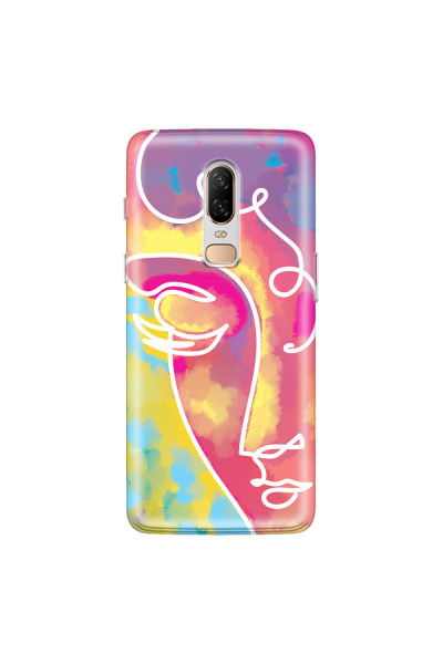 ONEPLUS - OnePlus 6 - Soft Clear Case - Amphora Girl
