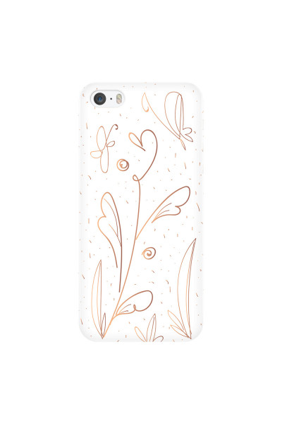APPLE - iPhone 5S/SE - 3D Snap Case - Flowers In Style