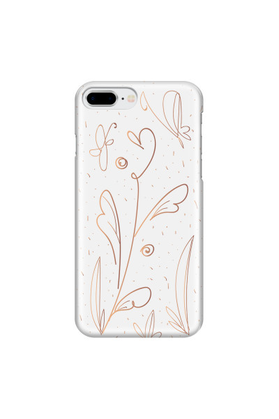 APPLE - iPhone 7 Plus - 3D Snap Case - Flowers In Style