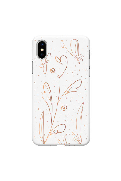 APPLE - iPhone XS - 3D Snap Case - Flowers In Style