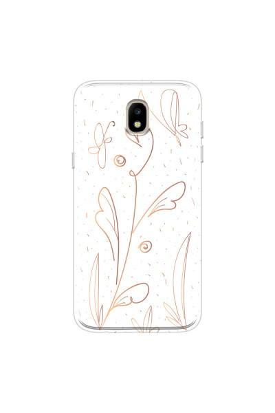 SAMSUNG - Galaxy J5 2017 - Soft Clear Case - Flowers In Style