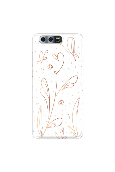 HONOR - Honor 9 - Soft Clear Case - Flowers In Style