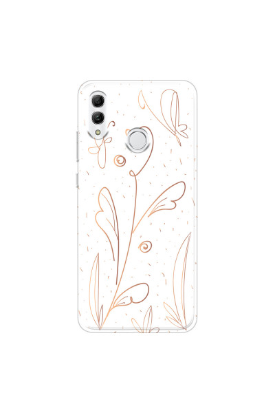 HONOR - Honor 10 Lite - Soft Clear Case - Flowers In Style