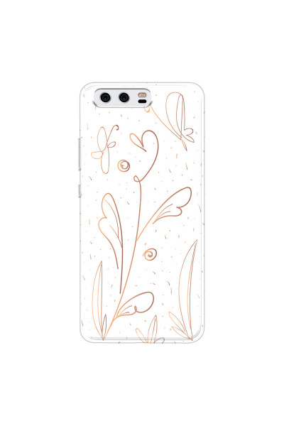 HUAWEI - P10 - Soft Clear Case - Flowers In Style