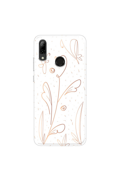 HUAWEI - P Smart 2019 - Soft Clear Case - Flowers In Style