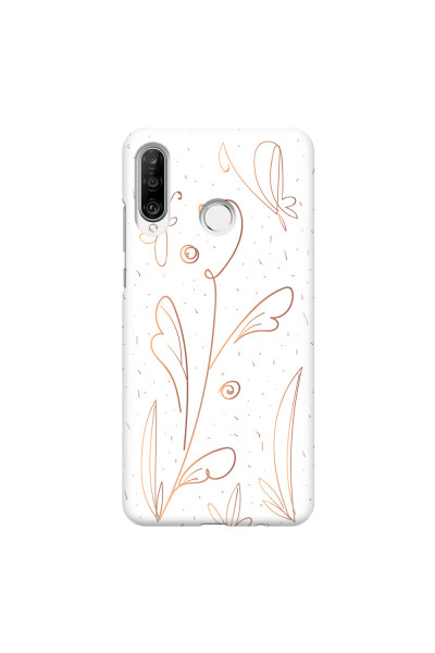 HUAWEI - P30 Lite - 3D Snap Case - Flowers In Style
