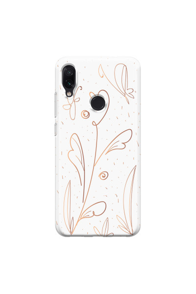 XIAOMI - Redmi Note 7/7 Pro - Soft Clear Case - Flowers In Style