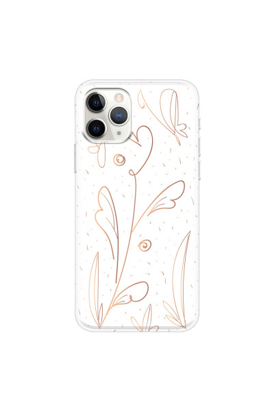 APPLE - iPhone 11 Pro - Soft Clear Case - Flowers In Style