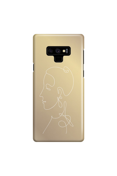 SAMSUNG - Galaxy Note 9 - 3D Snap Case - Golden Lady