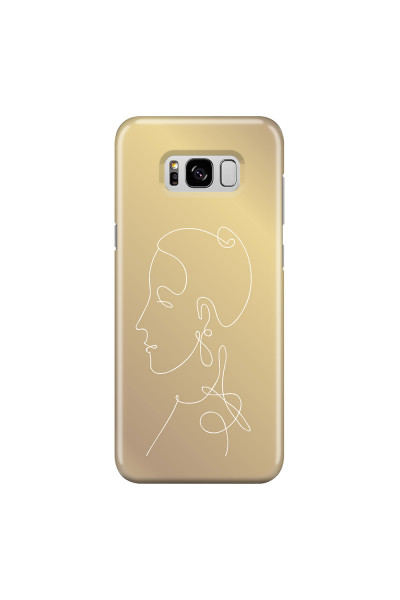 SAMSUNG - Galaxy S8 - 3D Snap Case - Golden Lady