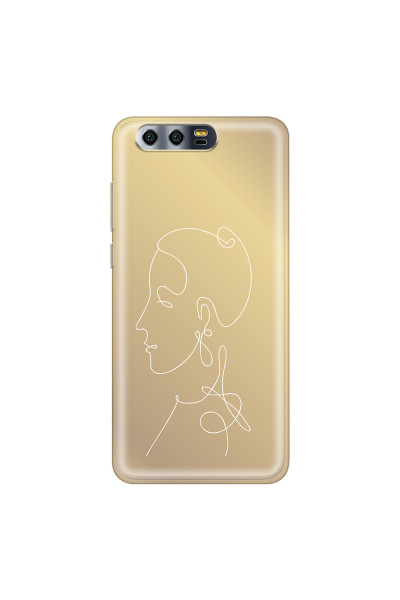 HONOR - Honor 9 - Soft Clear Case - Golden Lady