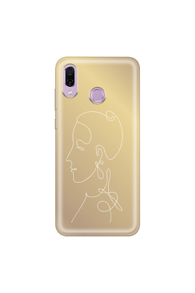 HONOR - Honor Play - Soft Clear Case - Golden Lady