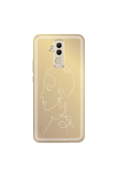 HUAWEI - Mate 20 Lite - Soft Clear Case - Golden Lady