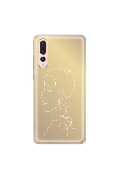 HUAWEI - P20 Pro - Soft Clear Case - Golden Lady