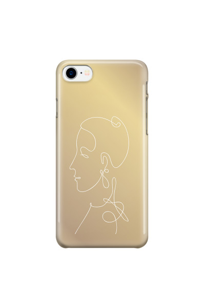 APPLE - iPhone 7 - 3D Snap Case - Golden Lady