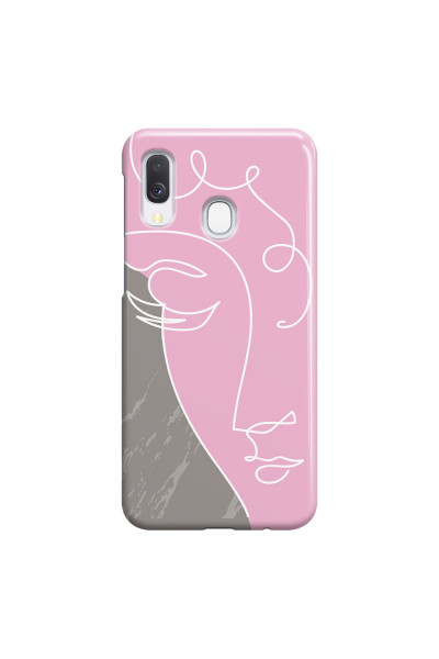 SAMSUNG - Galaxy A40 - 3D Snap Case - Miss Pink