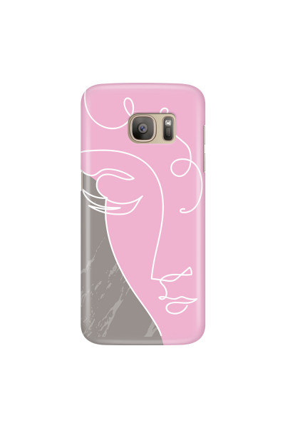 SAMSUNG - Galaxy S7 - 3D Snap Case - Miss Pink