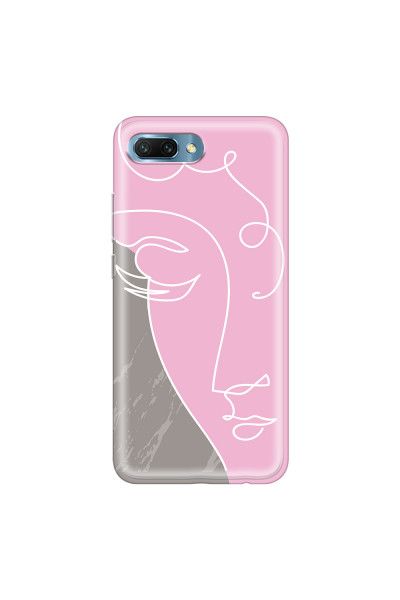 HONOR - Honor 10 - Soft Clear Case - Miss Pink