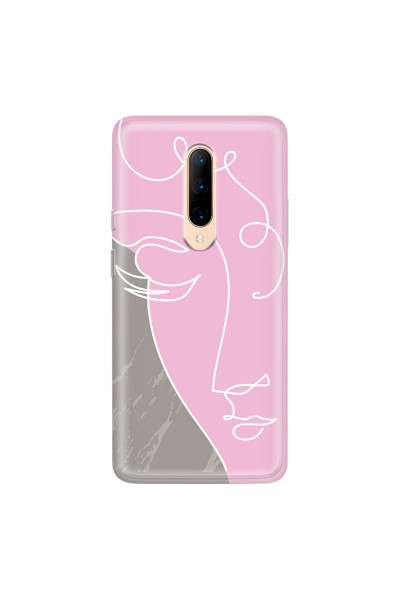 ONEPLUS - OnePlus 7 Pro - Soft Clear Case - Miss Pink