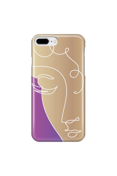 APPLE - iPhone 8 Plus - 3D Snap Case - Miss Rose Gold