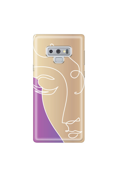 SAMSUNG - Galaxy Note 9 - Soft Clear Case - Miss Rose Gold