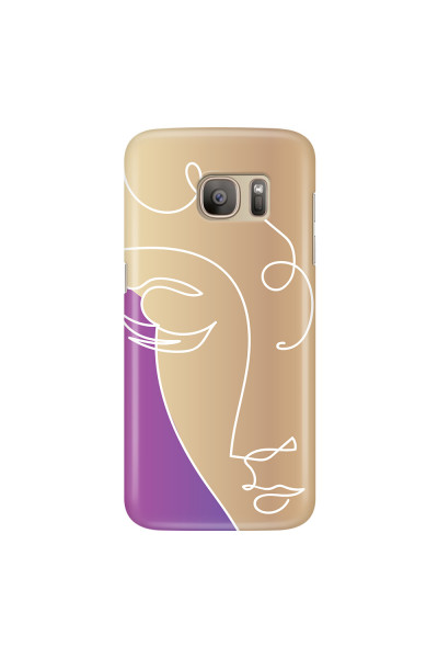 SAMSUNG - Galaxy S7 - 3D Snap Case - Miss Rose Gold
