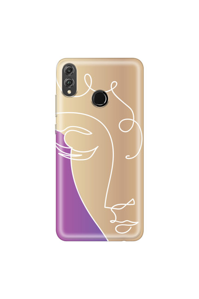 HONOR - Honor 8X - Soft Clear Case - Miss Rose Gold