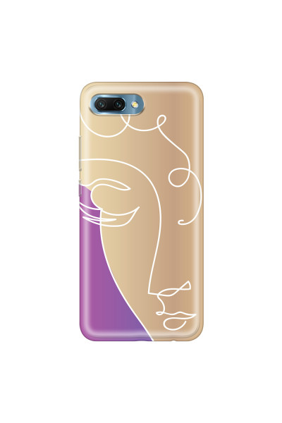 HONOR - Honor 10 - Soft Clear Case - Miss Rose Gold