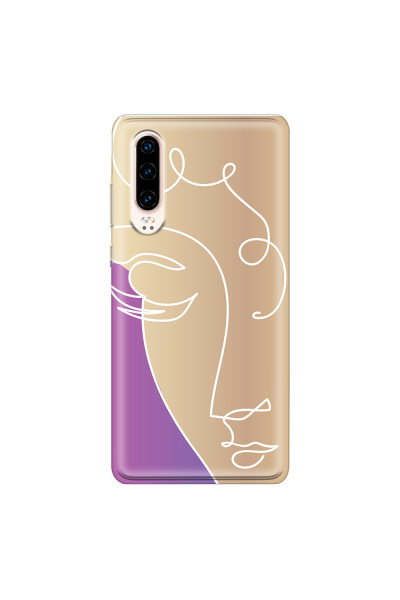 HUAWEI - P30 - Soft Clear Case - Miss Rose Gold