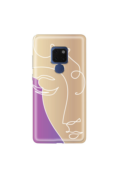 HUAWEI - Mate 20 - Soft Clear Case - Miss Rose Gold