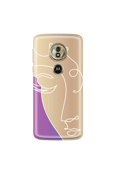 MOTOROLA by LENOVO - Moto G6 Play - Soft Clear Case - Miss Rose Gold