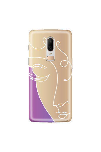 ONEPLUS - OnePlus 6 - Soft Clear Case - Miss Rose Gold