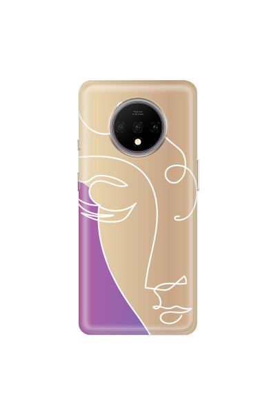 ONEPLUS - OnePlus 7T - Soft Clear Case - Miss Rose Gold