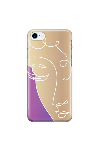 APPLE - iPhone 7 - 3D Snap Case - Miss Rose Gold