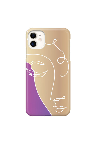 APPLE - iPhone 11 - 3D Snap Case - Miss Rose Gold