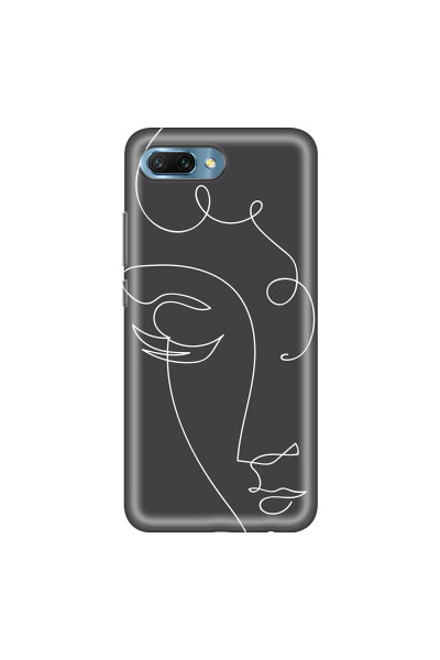 HONOR - Honor 10 - Soft Clear Case - Light Portrait in Picasso Style